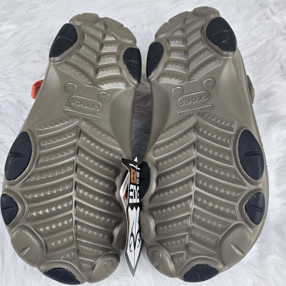 Crocs Realtree All Terrain Edge Clog Men's 10 Women's 12 Walnut 206504-267 - Picture 7 of 8